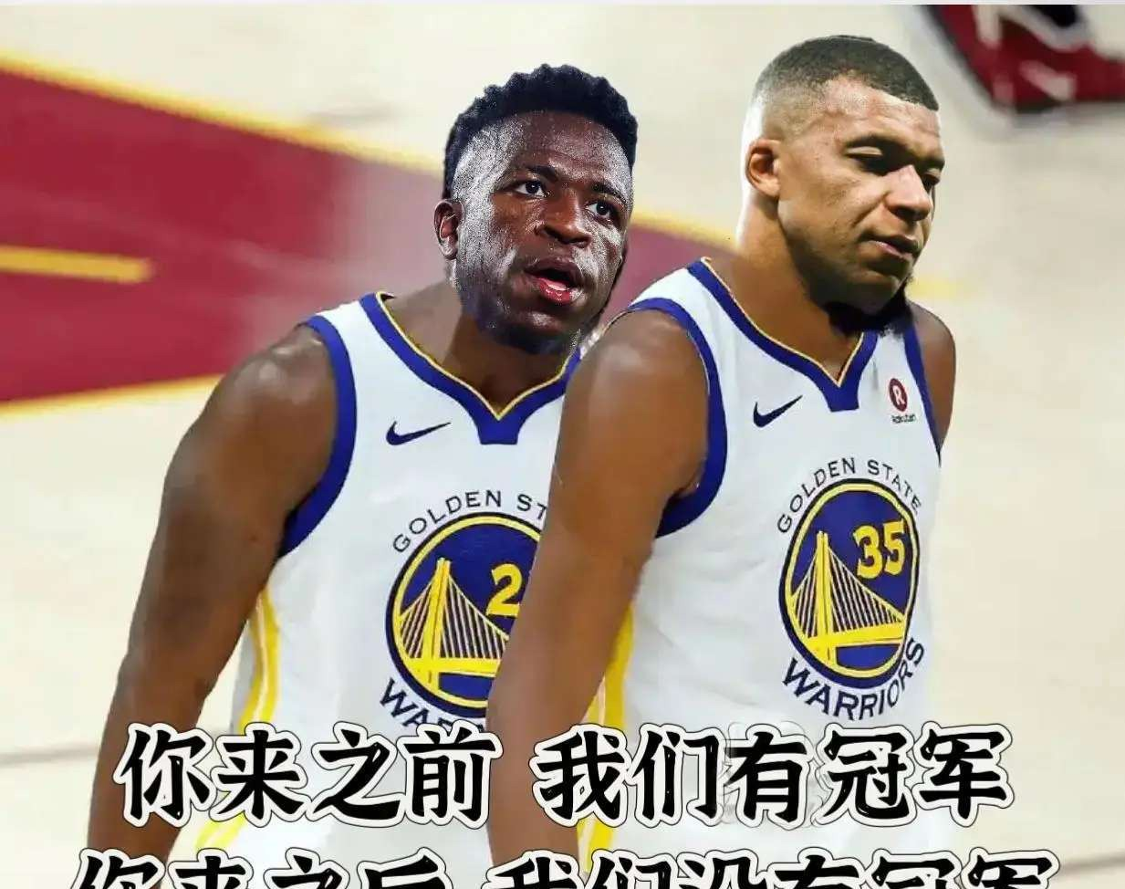 姆巴佩赛后巴掌打到阿尔巴：你怎么那么不自信呢？
