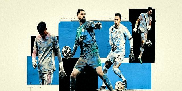 包含曼城中场因伤缺席，球队战术受影响的词条